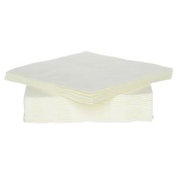 Cosy & Trendy for Professionals Ct Prof Serviette Tt S40 25x25cm Creme Papier Textiel-touch 