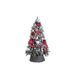 Kerstbal Set12 Mix Wit D6cm Kunststof Blinkend - Glitter - Perle 