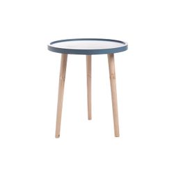 Cosy @ Home Table Dani Petrol Bleu Bois D46xh53cm  