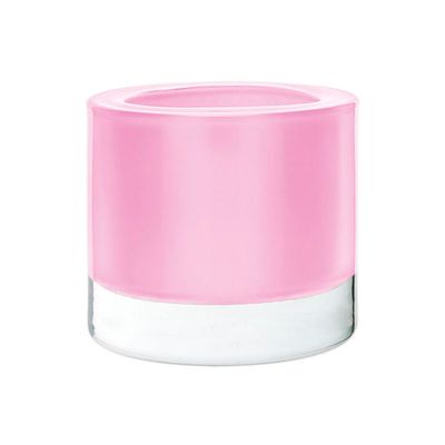 Theelichthouder Set12 Perle Roze D6.5xh6 .5cm In Display  Cosy @ Home