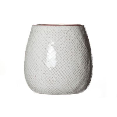 Pot Vase Beige Céramique D10xh10cm   Cosy @ Home