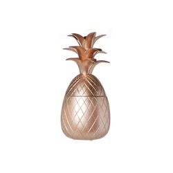 Cosy @ Home Potiche Ananas Koper 16x16x35cm Polyresine 