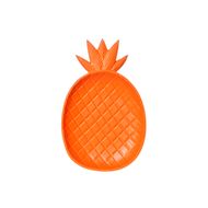 Ananas Plateau Orange Bois 19x30xh3cm  