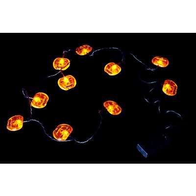 Guirlande Led Citrouille 4.5cm L150cm Excl 2 Aa Batt  Cosy @ Home