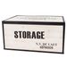 Cosy @ Home Storage Box  Zwart Hout 34x24xh18cm 