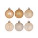 Kerstbal Set48 Mix Goud D6cm In Plastic Tas Met Rits 