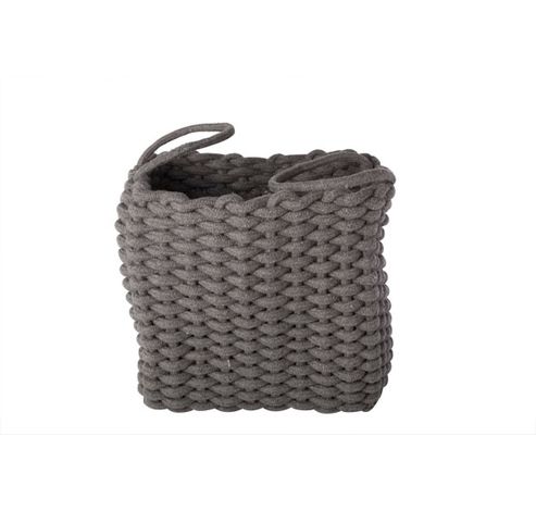 MAND WOVEN D.GRIJS 29X21X26CM  Cosy @ Home