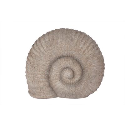 Statue Escargot Resine Beige 32.5x15.7x2   Cosy @ Home