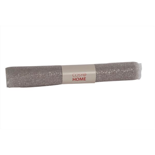 Cosy @ Home Decostof Organza Zilver Glitter 200x35cm 