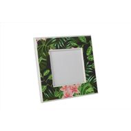 Tropic Cadre Photo Bois Vert 17x17x1.5cm  