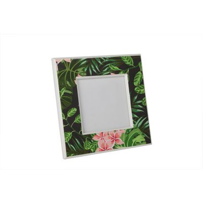 Tropic Cadre Photo Bois Vert 17x17x1.5cm  