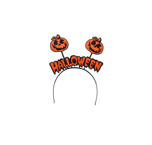 DIADEEM ORANJE VILT 1,5X23XH26 HALLOWEEN  Cosy @ Home