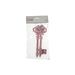 Hanger Sleutel Set2 Roze Kunststof 5xh15 Glitter 