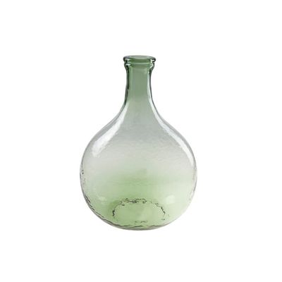 Flesvaas Groen Glas 27x16xh40   Cosy @ Home