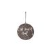 Hanger Ornament Grijs Hout D15 Glitter ''c'est Bientot Noel'' 