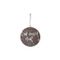 Hanger Ornament Grijs Hout D15 Glitter ''c'est Bientot Noel'' 