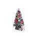 Kerstbal Set4 Glitter Wit D10cm In Pvc Box 