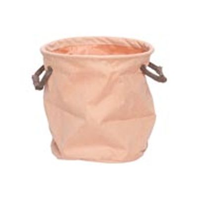 Opbergzak Pe Coating Roze D21xh23cm Rond  Textiel  Cosy @ Home