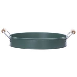 Cosy @ Home Coupe Vert Mousse D25xh4cm Rond Metal  