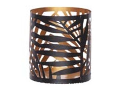 Bloempot White Border Zand 17,5x17xh12cm  Rond Cement