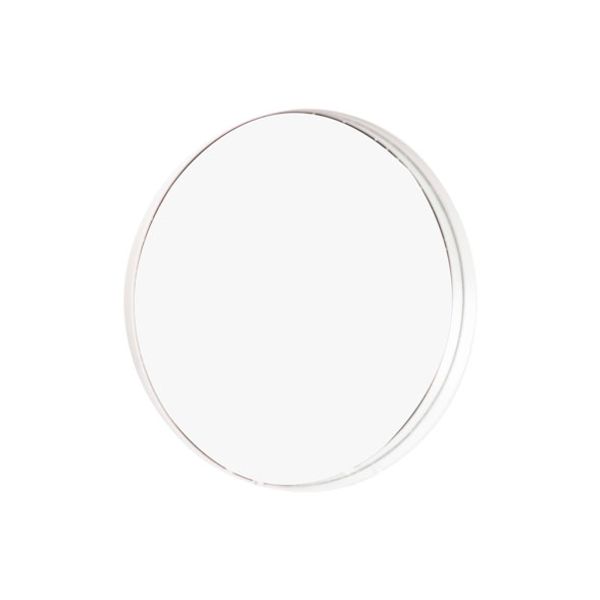 Cosy @ Home Dienblad Mirror Wit D20xh2cm Rond Metaal 