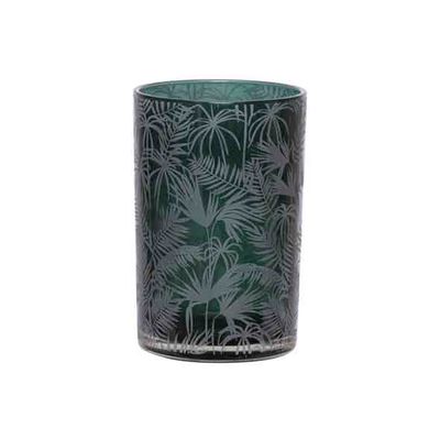 Theelichthouder Jungle Groen D12xh18 Cm  Cosy @ Home