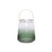 Lantaarn Groen D19xh24cm Glas  