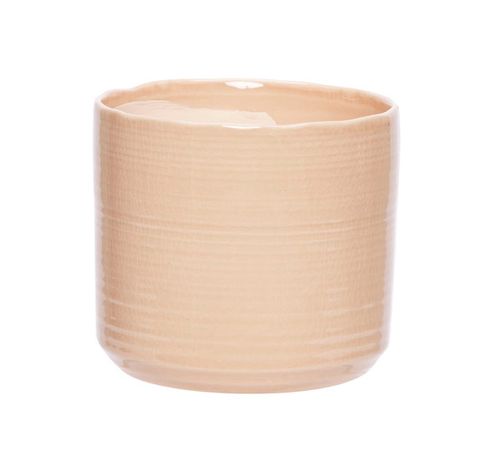 Cachepot Rose 16,5x16,5xh15cm Cylindriqu E Gres  Cosy @ Home