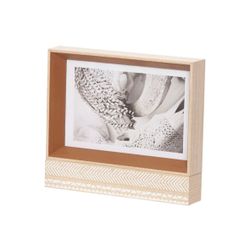 Cosy @ Home Cadre Photo Etnic Naturel 17x3xh15cm Boi S 