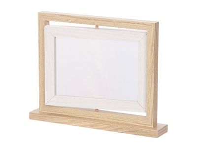 Fotokader Carrousel Natuur 28,6x5xh22cm Hout