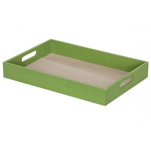 DIENBLAD GROEN 28X19XH4,5CM HOUT  Cosy @ Home