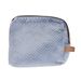 Toiletzak Velvet Blauw 25x5xh20cm Textie L 