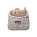 Cosy @ Home Draagmand Organic Bruin 20,5x16xh17cm Ov Aal Cement