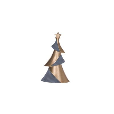 Sapin Cemnt Cuivre Ceramique 16x8x27cm   Cosy @ Home