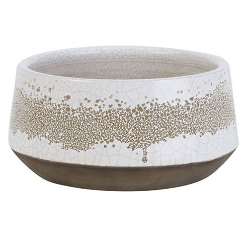 Coupe Oxidized Creme 19x20xh10cm Rond Gr Es  Cosy @ Home