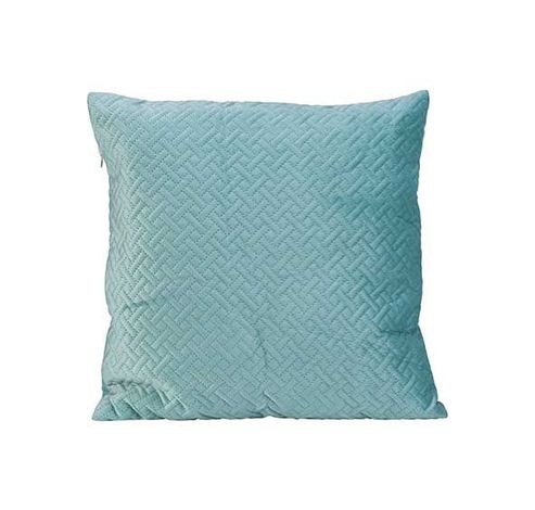 Kussen Velvet Cross Mint 40x40 X6cm  Cosy @ Home