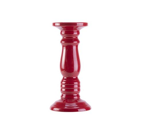 Chandelier Glazed Rouge 14,5x14,5xh30cm Rond Gres  Cosy @ Home