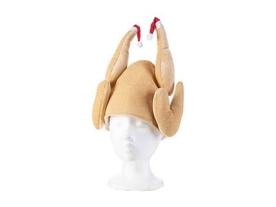 Kerstmuts Turkey 36xh30cm Textiel 
