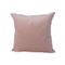 Kussen Velvet Cross Roze 40x40xh6cm  