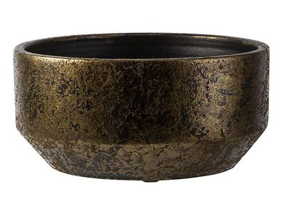 Schaal Sand Goud 23x23xh11cm Rond Aardew Erk
