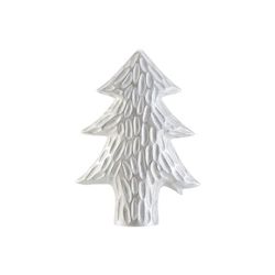 Kerstboom Silver  Creme 7xh30cm Andere Aardewerk 