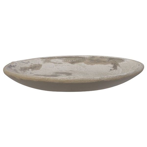 Cosy @ Home Schotel Plane Creme 29x29xh3cm Rond Aar Dewerk