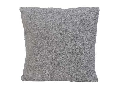 Coussin Wool Gris 40x40xh6cm 
