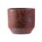 Bloempot Sand Bordeaux D19 19x19xh18cm R Ond Aardewerk 