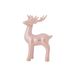 Hert Antlers Roze 10,5x9,3xh16,9cm Keram Iek Lustre Finish 