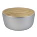 Cosy @ Home Bowl Zilver 20x20xh10cm Rond Bamboe 