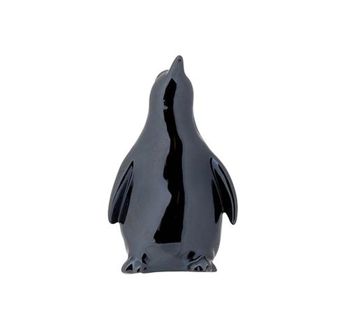 Pinguin Midnight Glazed Blauw 7,7x6xh13c M Andere Keramiek  Cosy @ Home