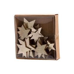 Cosy @ Home STROOIDECO SET24 STAR  GOUD 5CM 