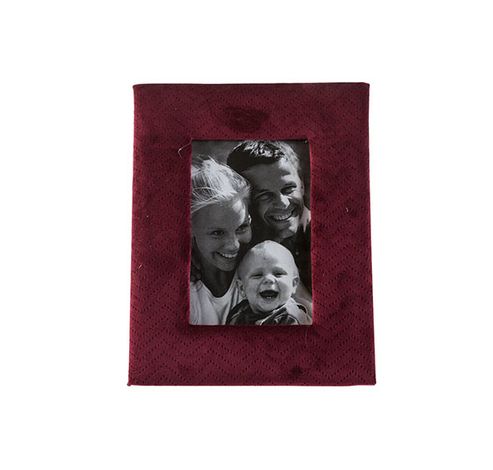 Cadre Photo Bordeaux 18,5x23,2xh2cm Velo Urs 10x15cm  Cosy @ Home