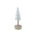 Kerstboom Wooden Base Mint D8,8xh20cm Ke Ramiek 